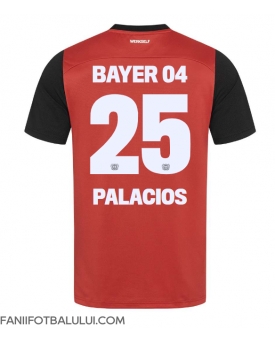 Bayer Leverkusen Exequiel Palacios #25 Tricou Fotbal Replică 2024-25 Barbati Acasa